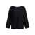 Max Mara Viscose and wool over sweater Blue