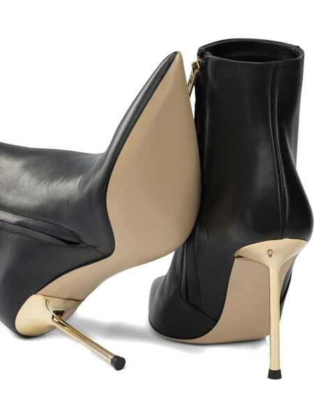 Botine NINALILOU Heeled ankle boots Laelen Gold Femei (BM 19080672) 4