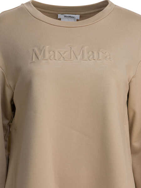 Hanorace Max Mara Silk and cotton sweatshirt Brown Femei (BM 19080720) 3