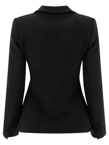 Sacouri Semper Single-breasted blazer Black Femei (BM 19080750) 2