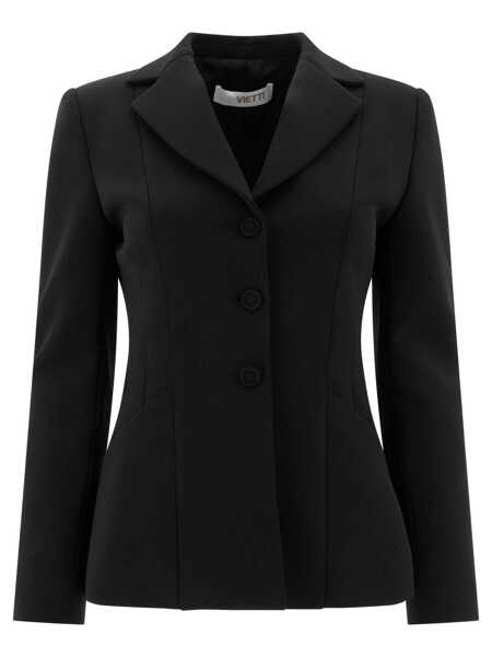 Sacouri Semper Single-breasted blazer Black Femei (BM 19080750) 1