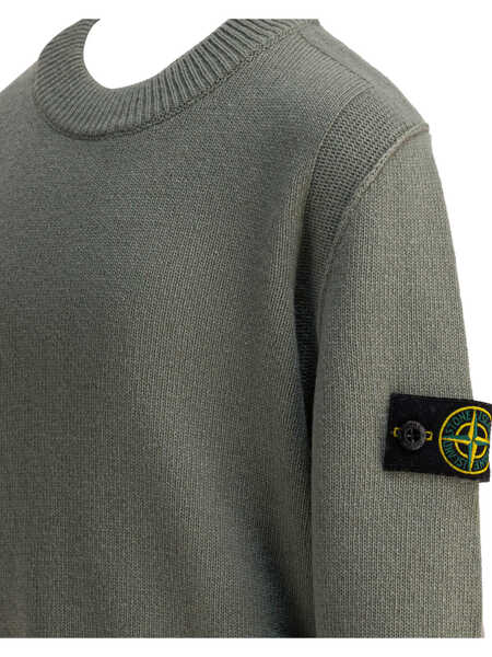 Pulovere casual Stone Island Junior Knitwear Green Baieti (BM 19080762) 4