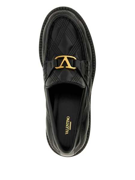 Mocasini Valentino Garavani Quiltie 67 loafers Black Femei (BM 19080774) 4