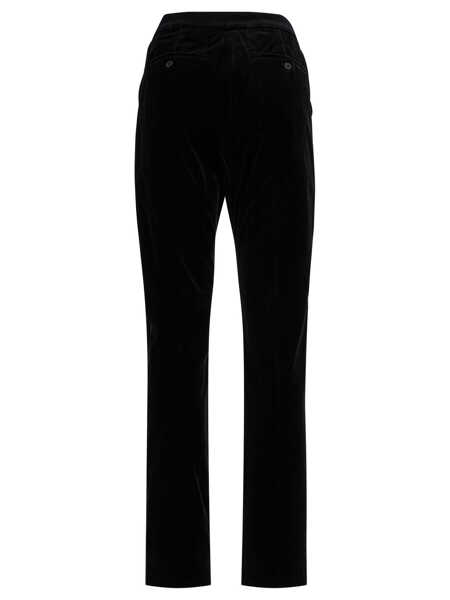 Pantaloni casual Max Mara Velvet pants Black Femei (BM 19080789) 2