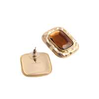 Cercei Dama - Cercei Self-Portrait Amber Earrings Gold Femei (BM 19080891) - B-mall.ro