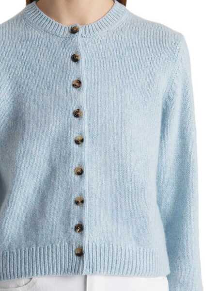 Cardigane Khaite Everheart Cardigan Light blue Femei (BM 19080936) 4