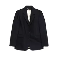 Sacouri Single-breasted pinstripe blazer jacket Femei