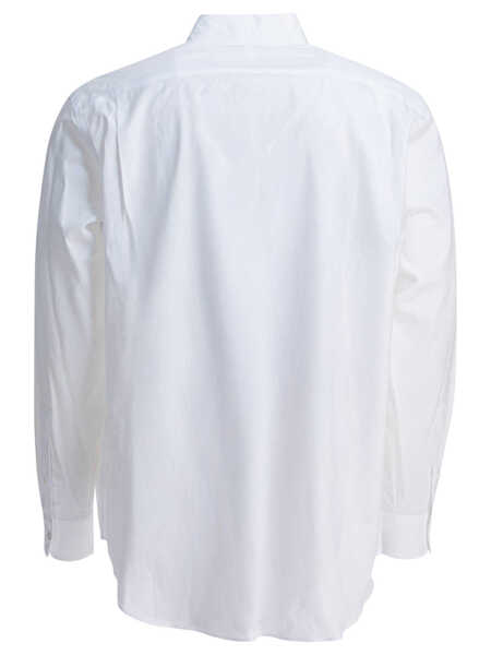 Camasi casual AURALEE Cotton shirt White Barbati (BM 19080960) 2