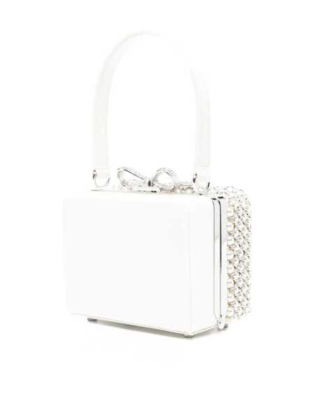 Genti de mana Self-Portrait Handbag with pearls Beige Femei (BM 19080996) 3