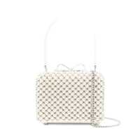 Genti de mana Self-Portrait Handbag with pearls