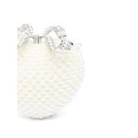 Genti plic Dama - Genti plic Self-Portrait Heart-shaped clutch Beige Femei (BM 19080999) - B-mall.ro