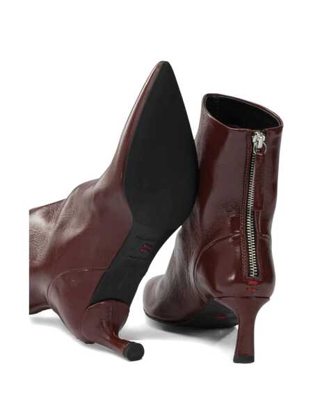Botine HALMANERA Ankle boots Bordeaux Femei (BM 19081020) 5