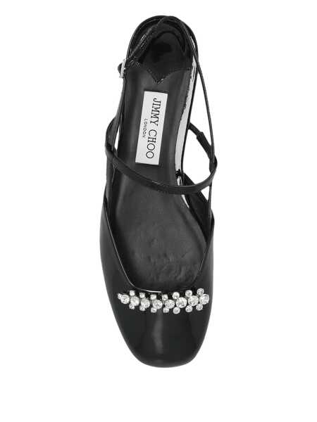 Sandale Jimmy Choo Belinda slingback ballet flats Black Femei (BM 19081188) 3