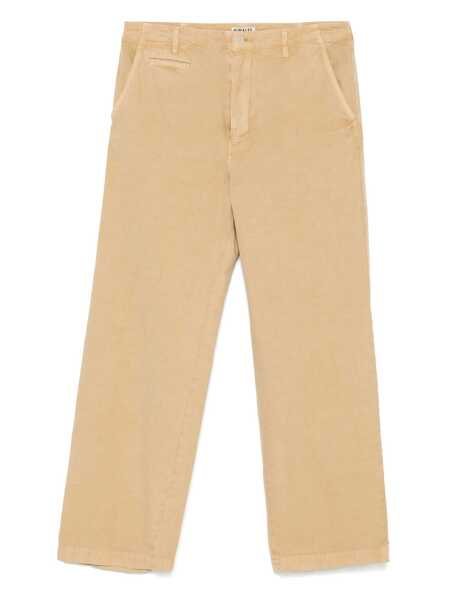 Pantaloni casual AURALEE Finix Pants Beige Barbati (BM 19081194) 1