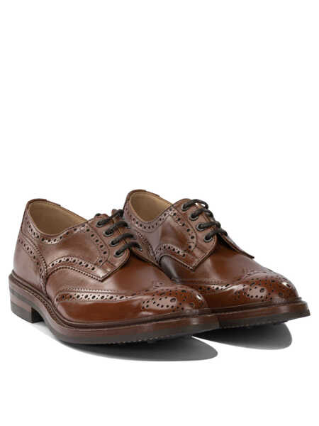 Pantofi eleganti TRICKERS Bourton Derby Brown Barbati (BM 19081200) 2