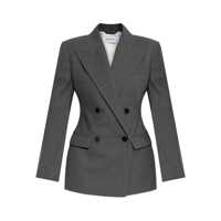 Sacouri Double-breasted wool blazer Femei