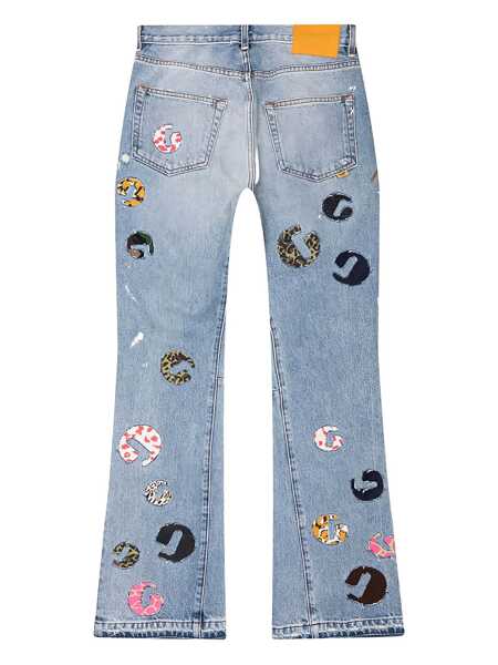 Blugi drepti GALLERY DEPT. G Time La Flare Jeans Light blue Barbati (BM 19081215) 2