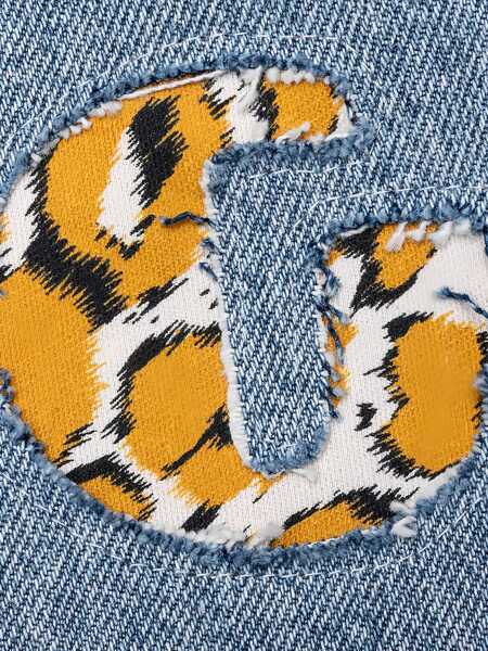 Blugi drepti GALLERY DEPT. G Time La Flare Jeans Light blue Barbati (BM 19081215) 4