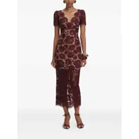 Rochii elegante Floral lace midi dress Femei