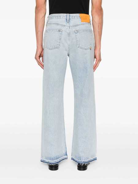 Blugi drepti GALLERY DEPT. Melrose Jeans Light blue Barbati (BM 19081680) 4