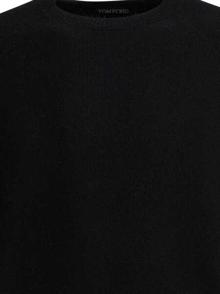 Pulovere Tom Ford Cashmere crewneck sweater Black Barbati (BM 19081701) 3