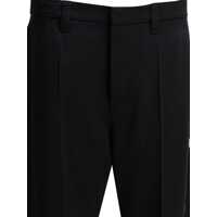 Pantaloni Brunello Cucinelli Dama - Pantaloni casual Brunello Cucinelli Wide-leg pants Black Femei (BM 19081713) - B-mall.ro