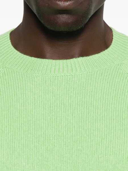 Pulovere Tom Ford Cashmere crewneck sweater Green Barbati (BM 19081833) 5