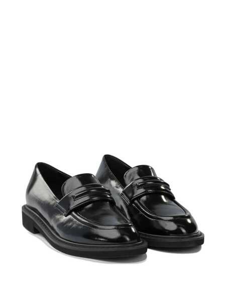 Mocasini HALMANERA Glossy leather loafers Black Femei (BM 19081848) 2