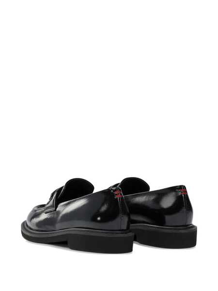 Mocasini HALMANERA Glossy leather loafers Black Femei (BM 19081848) 4