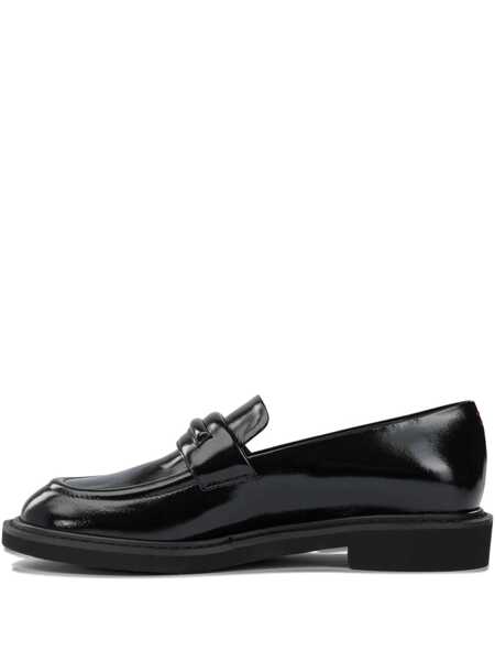 Mocasini HALMANERA Glossy leather loafers Black Femei (BM 19081848) 1
