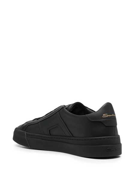 Sneakers Santoni Double Buckle Sneakers Black Barbati (BM 19081860) 3