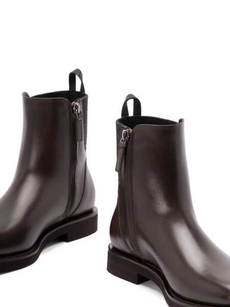 Botine Brunello Cucinelli Chelsea Boot ankle boots Brown Femei (BM 19081866) 2