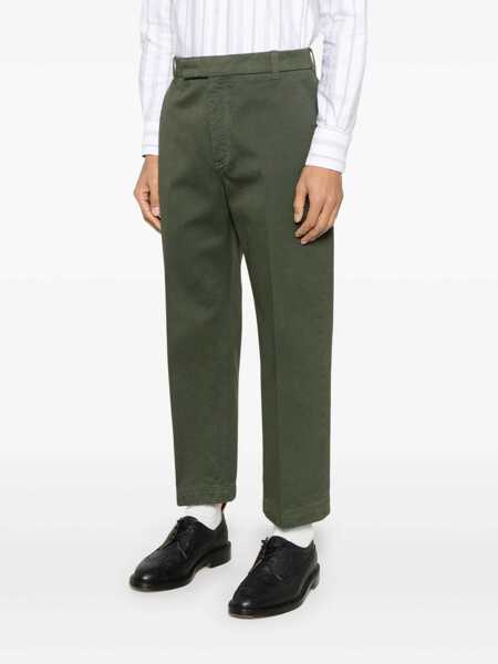 Pantaloni casual Thom Browne Utility pants Green Barbati (BM 19081920) 3