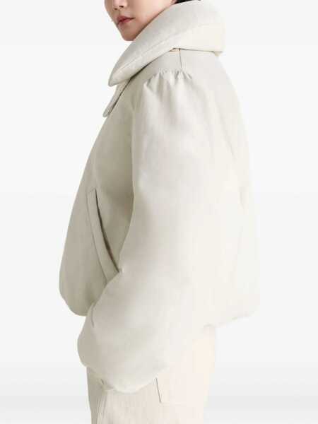 Geci de iarna LEMAIRE Down jacket filled quilt White Femei (BM 19081923) 4