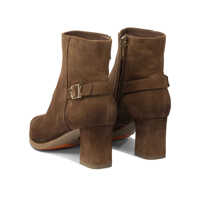 Incaltaminte Santoni Dama - Botine Santoni Suede ankle boots 65mm Brown Femei (BM 19082067) - B-mall.ro