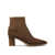 Santoni Suede ankle boots 65mm Brown