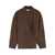 LEMAIRE Asymmetrical silk shirt Brown