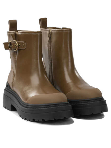 Botine Pinko Ankle boots Brown Femei (BM 19082121) 2