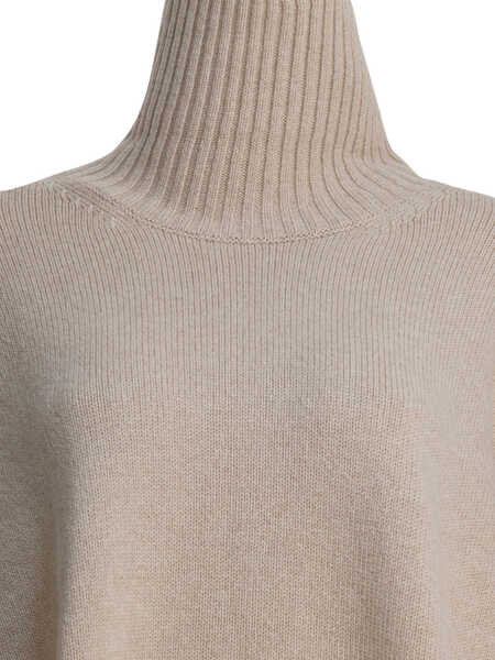 Pulovere casual SOEUR William Turtleneck Beige Femei (BM 19082130) 3