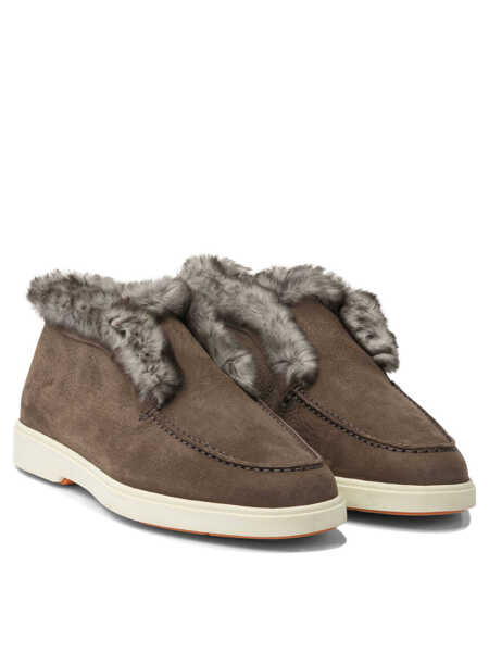 Mocasini Santoni Hadeel loafers Brown Femei (BM 19082133) 2