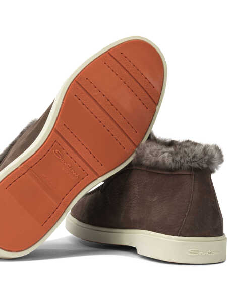 Mocasini Santoni Hadeel loafers Brown Femei (BM 19082133) 5