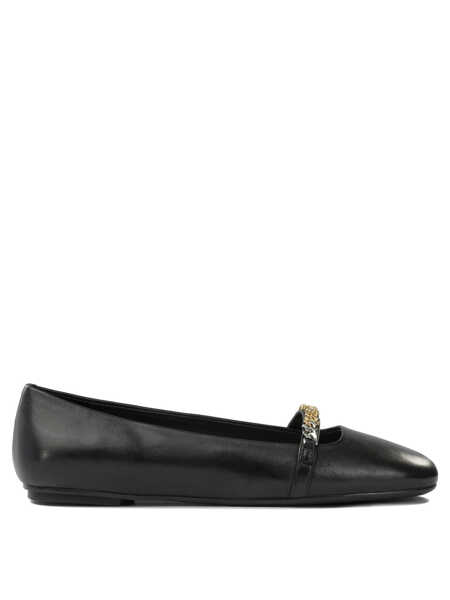 Balerini Pinko Leather ballet flats with square toe Black Femei (BM 19082163) 1