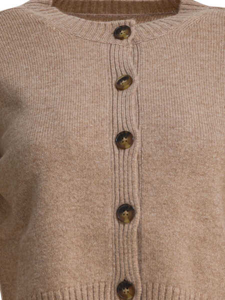 Cardigane LOULOU DE SAISON Zephir Cardigan Beige Femei (BM 19082166) 3