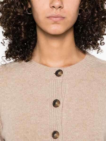 Cardigane LOULOU DE SAISON Knitwear Beige Femei (BM 19082166) 5
