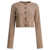 LOULOU DE SAISON "Zephir" Cardigan Beige