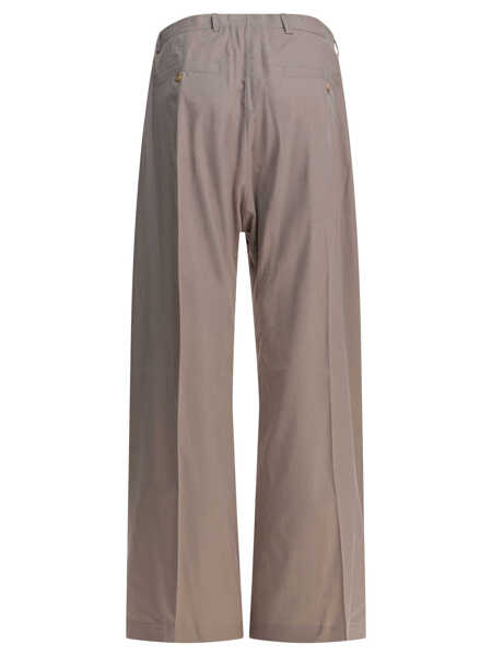 Pantaloni casual Rick Owens Tailored Wide Belas Pants Beige Femei (BM 19082172) 2