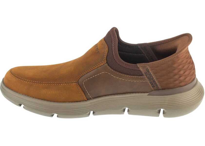 Pantofi Oxford SKECHERS Slip-Ins: Garza - Dorado Brown Barbati (BM 19082191) 2