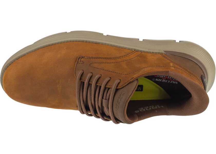 Pantofi Oxford SKECHERS Slip-Ins: Garza - Duran Brown Barbati (BM 19082197) 3