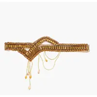 Accesorii de voiaj Silk Rhinestoned Headband Femei