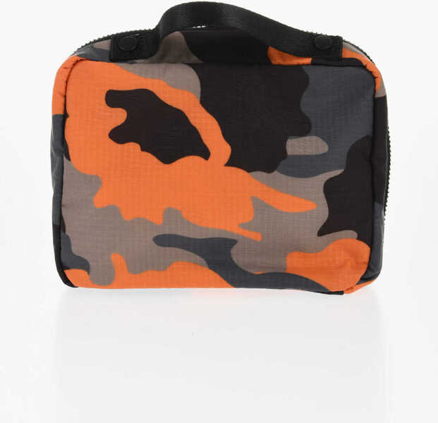 Genti de mana DSQUARED2 Camouflage Motif Ripstop Fabric Organizer Bag Multicolor Barbati (BM 19082239) 3